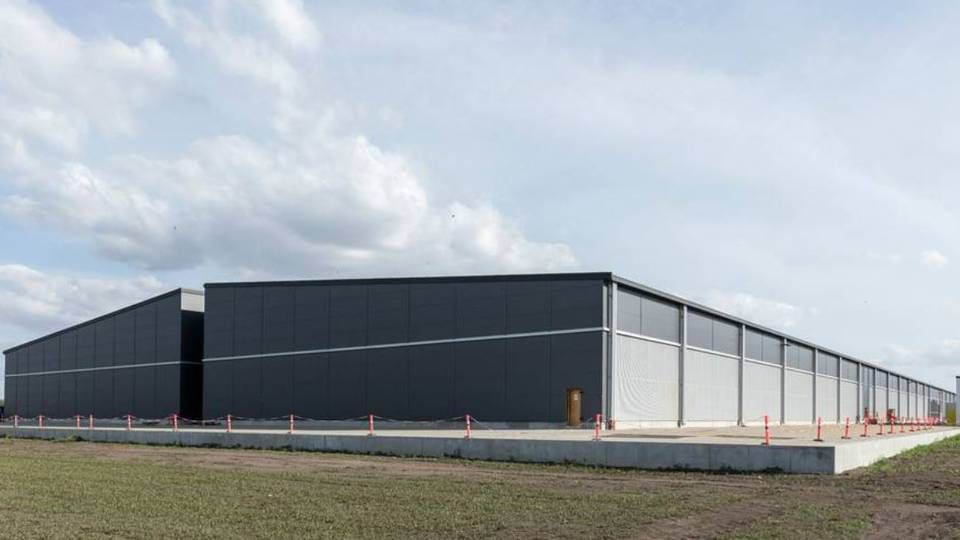 Apples datacenter i Viborg, som ventes at blive taget i brug inden sommeren 2019. | Foto: PR/Apple