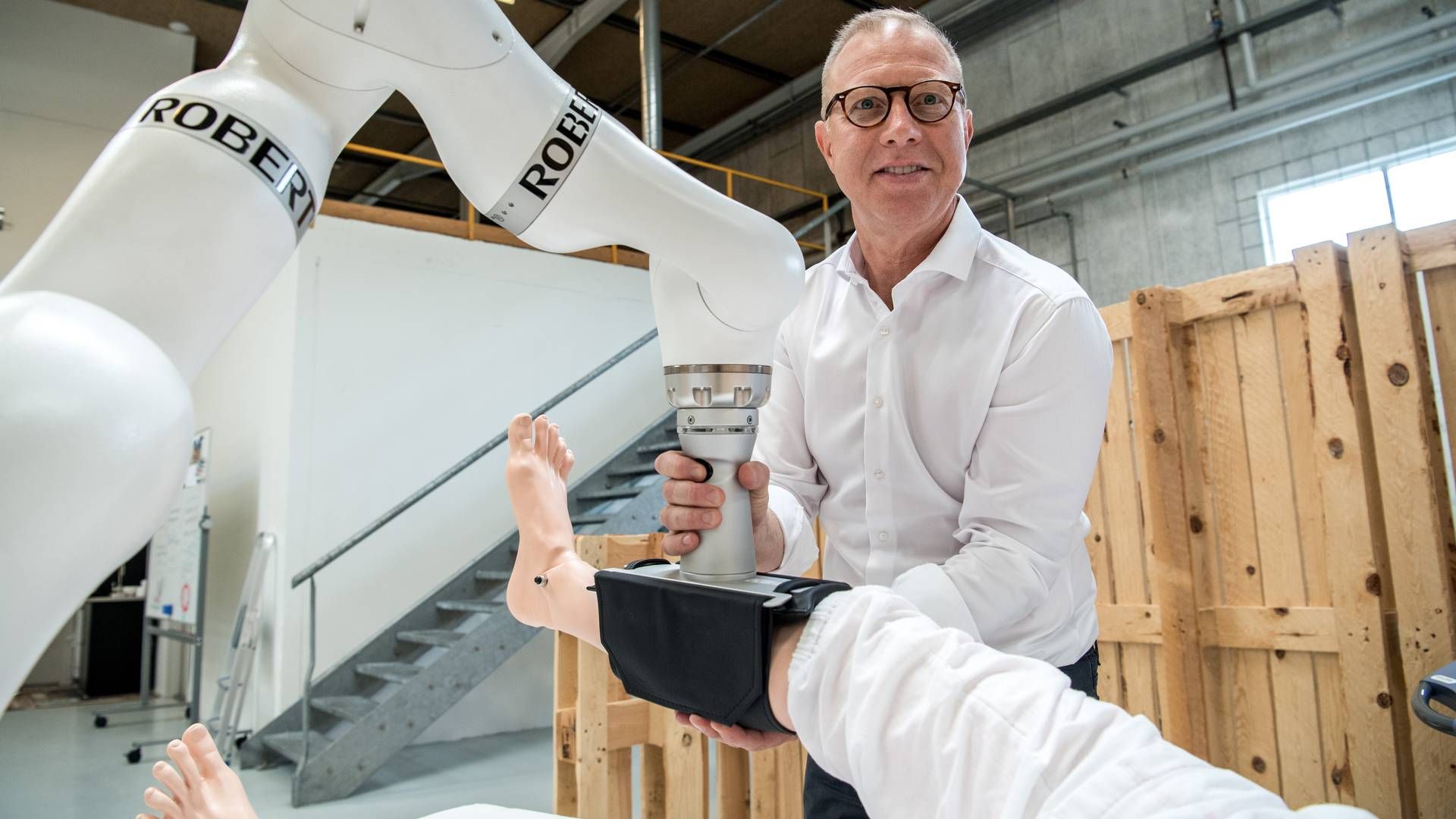 Keld Thorsen, adm. direktør i Life Science Robotics, er glad for at have en ny investor ombord. | Foto: Life Science Robotics