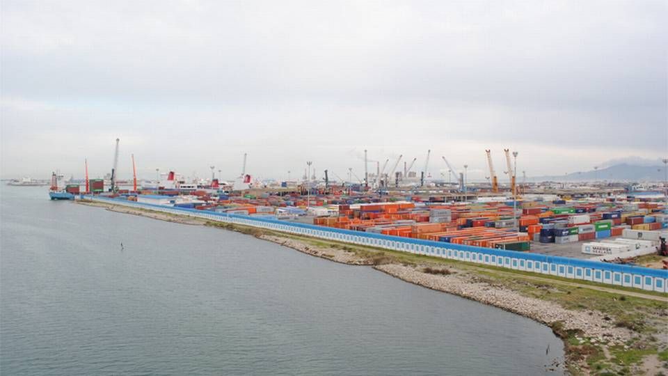 Port of Rades er den primære containerhavn i Tunesien. | Foto: Rais67 / Wikimedia Commons