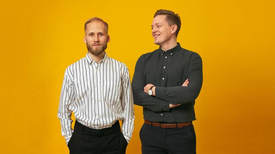 Stifterne af Etilbudsavis Christian Birch og Morten Bo Rønsholdt | Foto: PR/Etilbudsavis