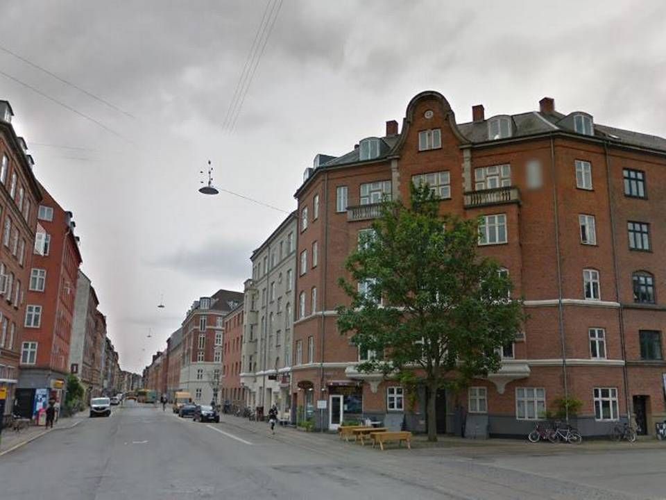 Rantzaugade på Nørrebro i København. | Foto: Google Street View