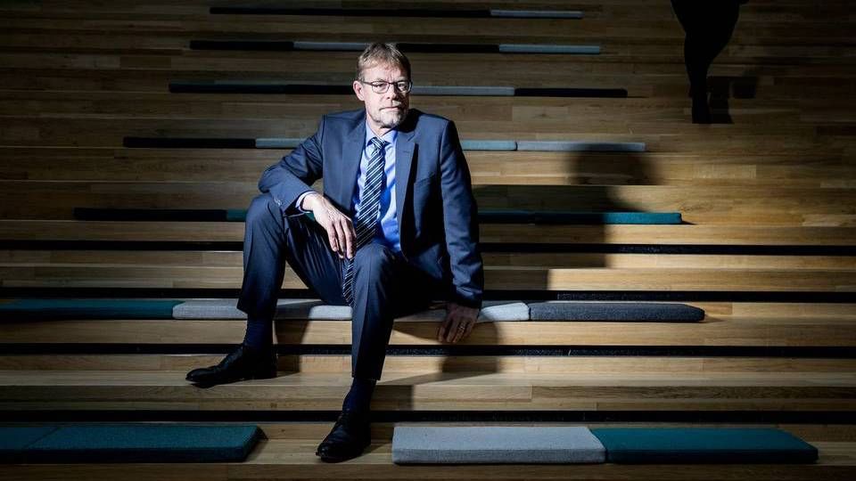 Lars-Peter Søbye, adm. direktør for Cowi, der nu overtager Arkitema. | Foto: Stine Bidstrup.