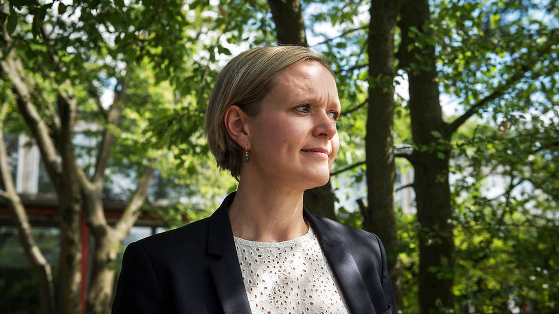 Beskæftigelsesborgmester Cecilia Lonning-Skovgaard (V) er yderst tilfreds med, at der er blevet afsat 105 mio. kr. til erhvervslivet i København. | Foto: Sofie Mathiassen/Ritzau Scanpix
