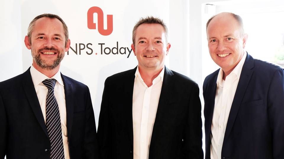 Peter Mægbæk (th) har endnu engang investeret i et firma. Denne gang NPS.Today, der arbejder med måling af kundetilfredshed. | Foto: PR