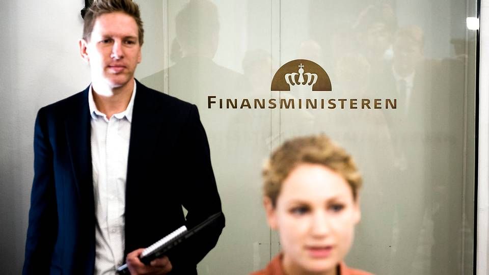 Rune Lund (EL) vil straffe bankerne hårdere for hvidvask. | Foto: Ólafur Steinar Gestsson/Ritzau Scanpix