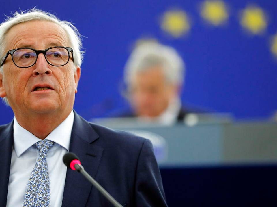 Jean-Claude Juncker. | Foto: AP Photo/Jean-Francois Badias/Ritzau Scanpix