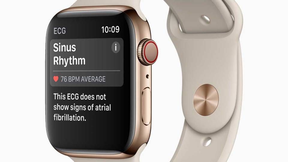 IT- og teknologigiganten Apple kan med nye studiedata dokumentere, at firmaets Apple Watch kan diagnosticere hjertesygdomme på visse patienter. | Foto: Apple