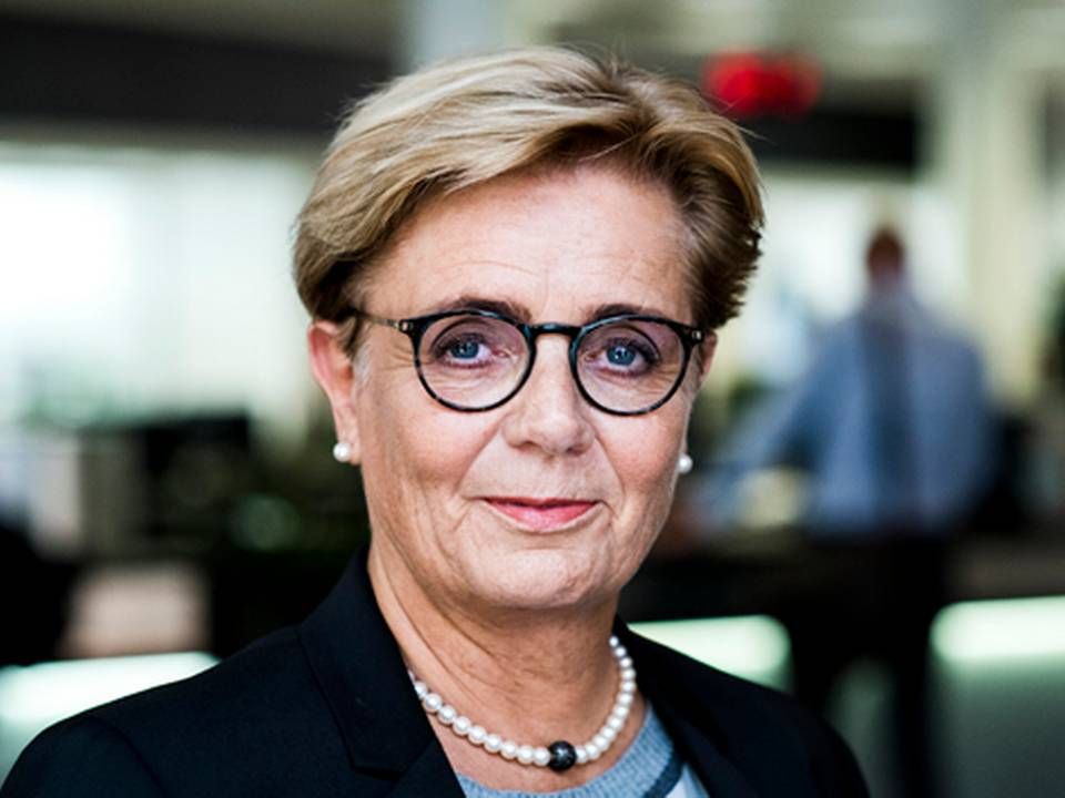 Karen Frøsig er formand for Bankdata. | Foto: Sydbank PR