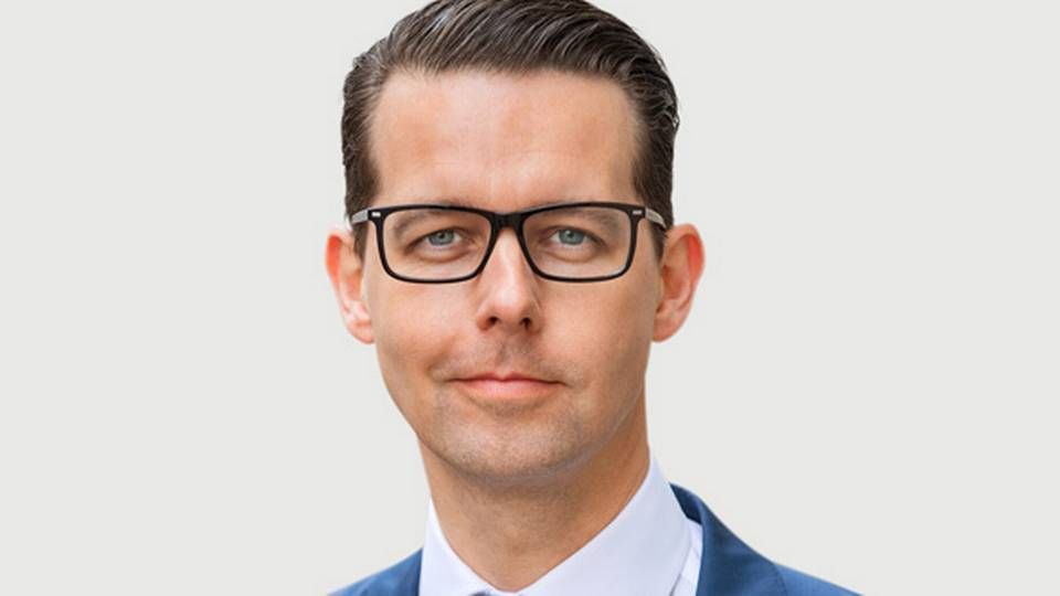 "Der er rigtig meget teknologi, vi kan putte ind i arbejdspladsen," siger Jacob Aarup-Andersen, ny topchef i ISS med en fortid i Danske Bank. | Foto: PR / Danske Bank
