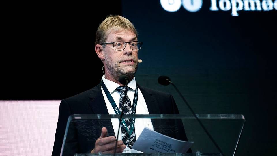 Lars-Peter Søbye, Formand for DI ved Dansk Industri. | Foto: Liselotte Sabroe/Ritzau Scanpix