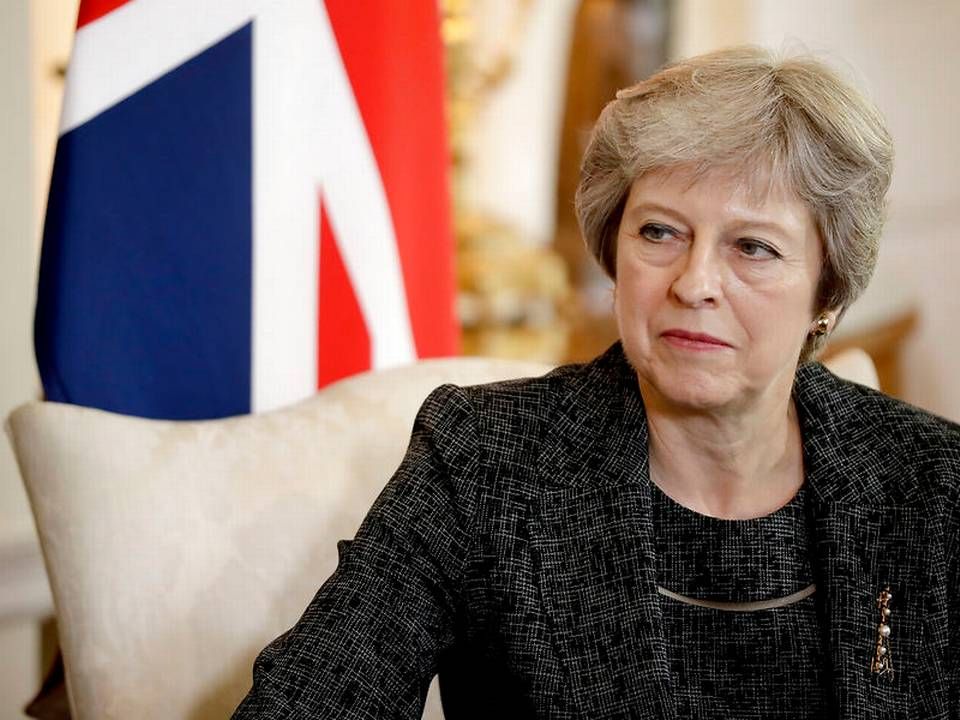 Premierminister Theresa May ønsker nu angiveligt en aftale med EU, der minder om den canadiske model. | Foto: Ritzau Scanpix / Matt Dunham, Pool Photo via AP