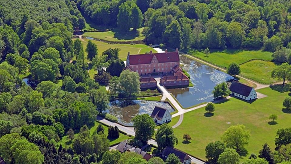 Gyldensteen Slot på Nordfyn er sat til salg. | Foto: Lilienhoff.