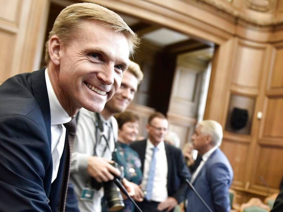 Kristian Thulesen Dahl (DF). Folketingets åbning på Christiansborg i København, tirsdag den 2. oktober 2018. | Foto: Mads Claus Rasmussen/Scanpix 2018