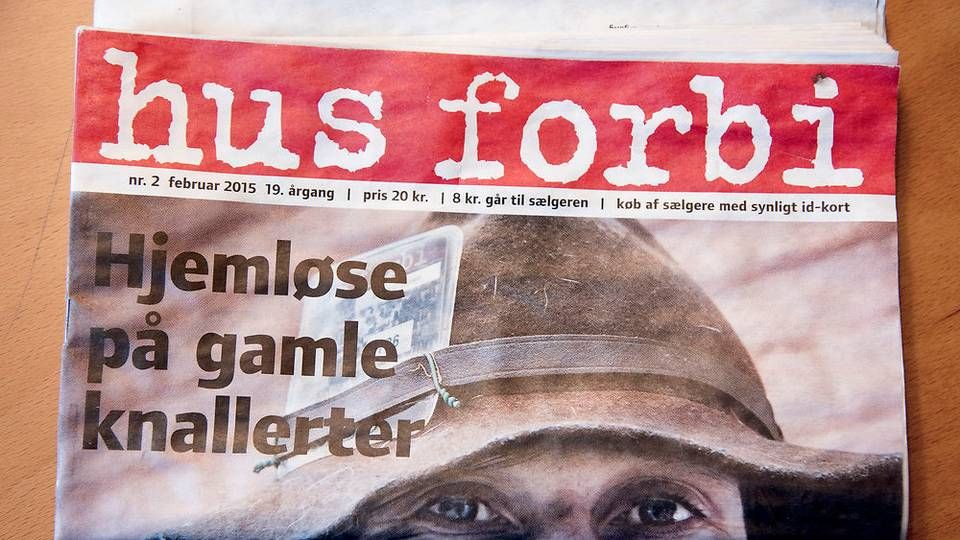 Hus Forbi er blandt de medier, der har søgt om redaktionel produktionsstøtte for 2019. | Foto: Ritzau Scanpix/Linda Kastrup