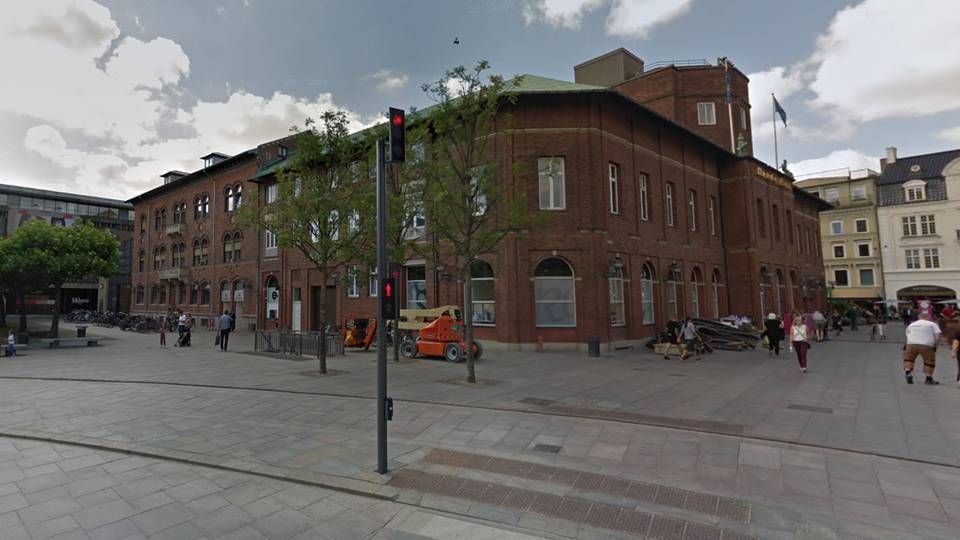 Flakhaven 1 i Odense skal have ny facade. | Foto: Google.