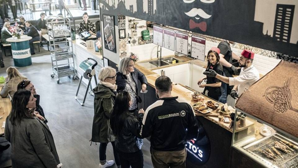 Den tredje butik lukker i Street Food Esbjerg efter fem måneder. | Foto: PR.