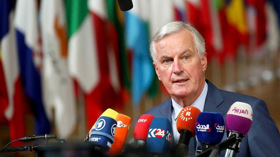 Michel Barnier, EU's chefforhandler, mener, at der skal "meget mere tid" til, før en brexit-aftale kan falde på plads. | Foto: Francisco Seco/Ritzau Scanpix