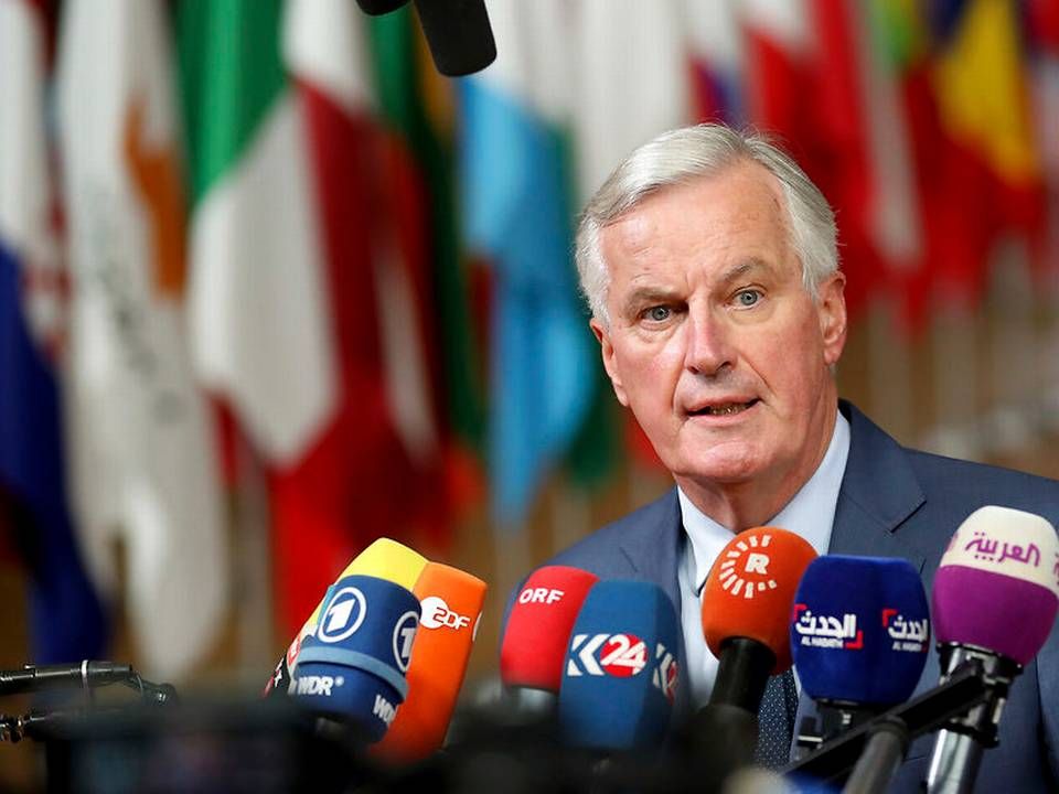 Michel Barnier, EU's chefforhandler, mener, at der skal "meget mere tid" til, før en brexit-aftale kan falde på plads. | Foto: Francisco Seco/Ritzau Scanpix