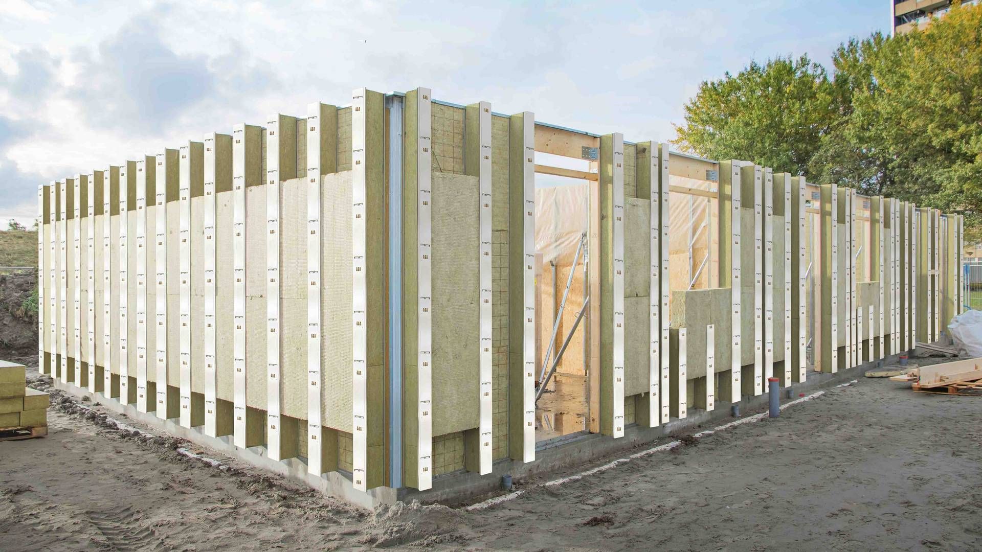Det nye byggesystem Rockzero skal erstatte de traditionelle bærende elementer i byggerier som beton og træ. | Foto: PR.