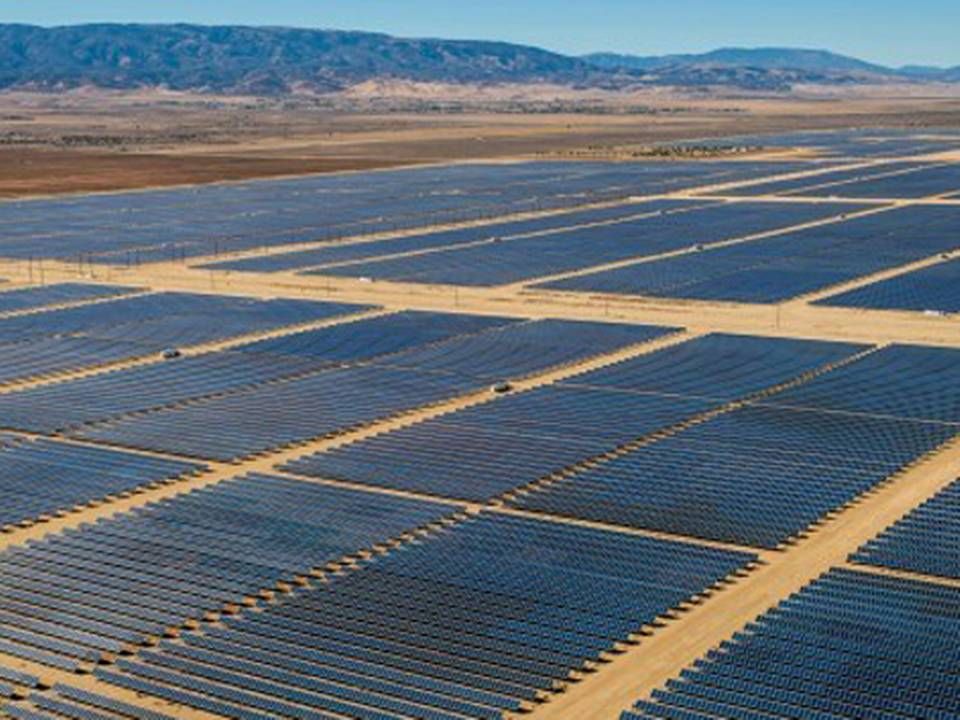 Garland solcellepark i Californien | Photo: Recurrent Energy