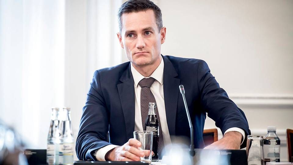 Erhvervsminister Rasmus Jarlov (K). | Foto: Mads Claus Rasmussen/Ritzau Scanpix