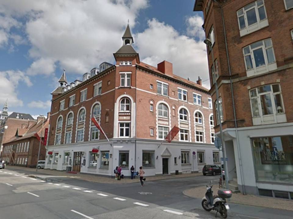 Det ene af de to hoteller, som Milling Hotels har købt, er Hotel Dormir, der ligger på Hans Tausens Gade 29. | Foto: Google Maps.