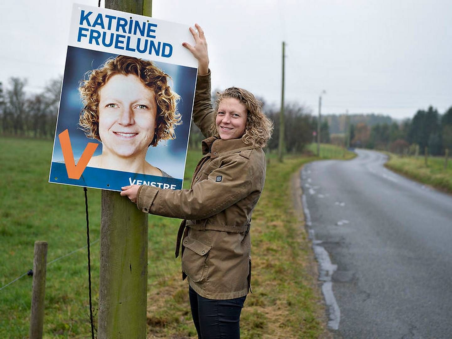 Den tidligere håndboldspiller Katrine Fruelund vil i Europaparlamentet for Venstre. | Foto: Henning Bagger/Ritzau Scanpix