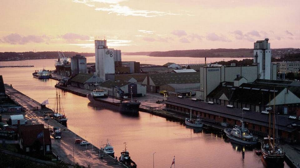 Den politiske aftale om at afvikle erhvervshavnen i Kolding betyder, at der nu skal laves en detaljeret fremtidsplan for havneområdet. | Foto: PR.