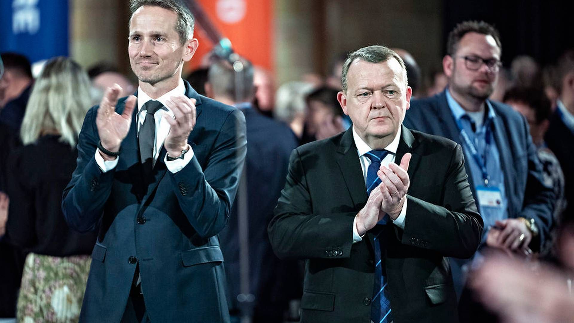 Venstres næstformand og formand, Kristian Jensen og Lars Løkke Rasmussen, er til Venstres landsmøde i Herning i denne weekend.