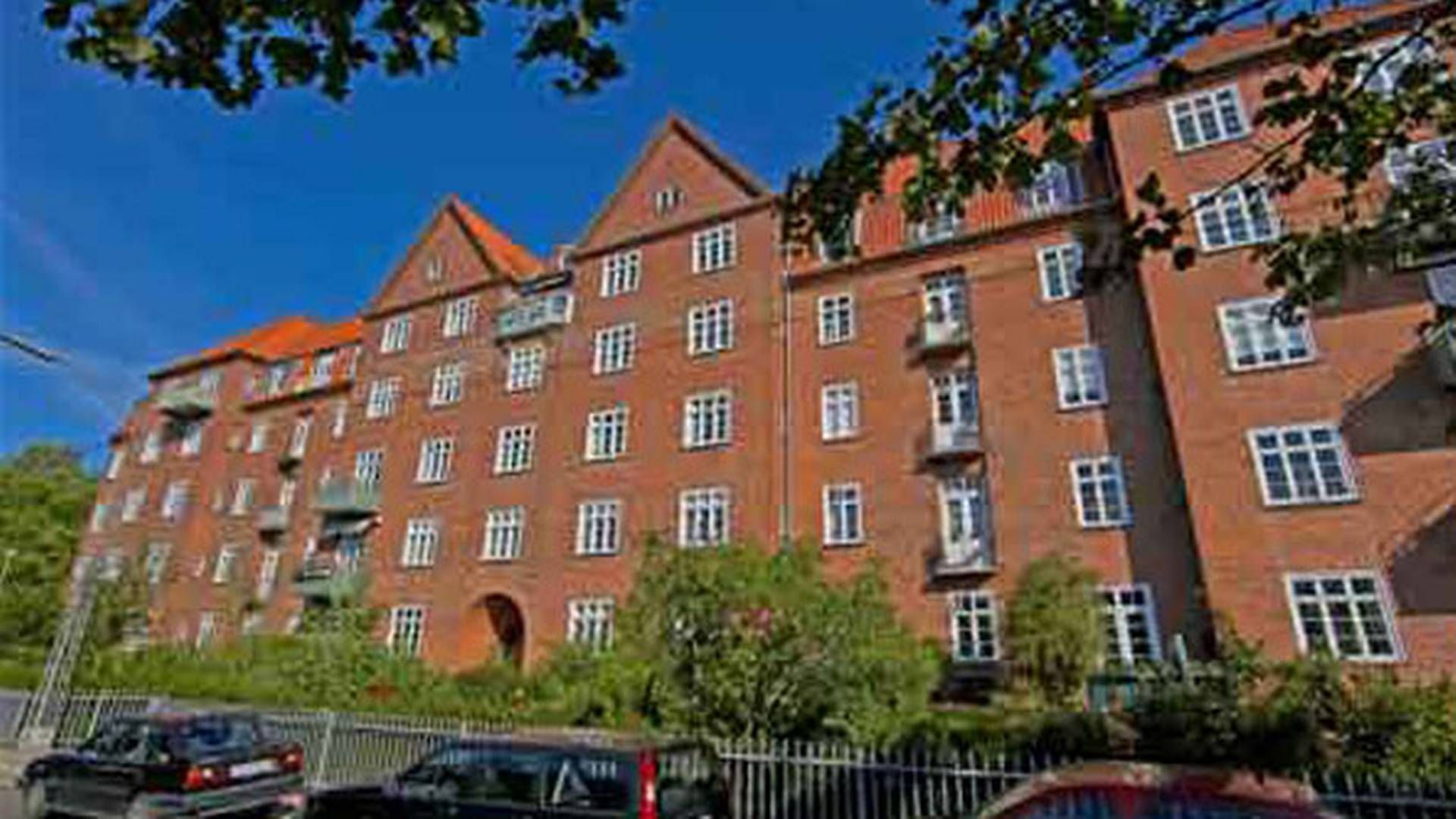 Svalegården på Frederiksberg er en af de tre ejendomme, som Blackstone er ved at købe af Frederiksberg Boligfond. | Foto: Frederiksberg Boligfond.