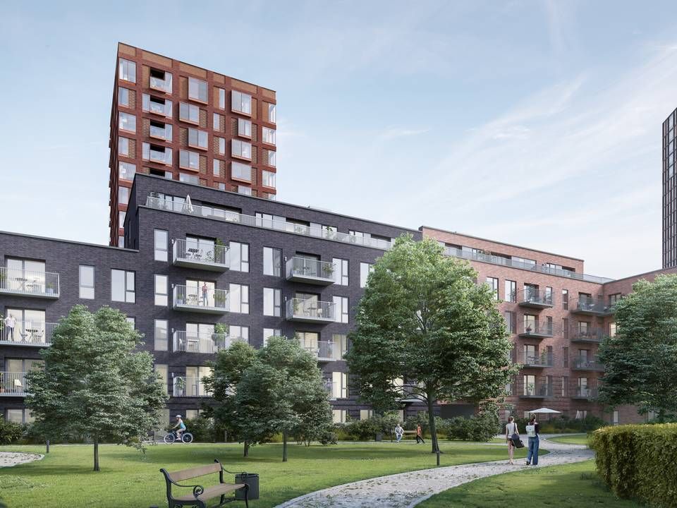 Carlsberg Byen håber på at finde investorer med blik for erhvervsejendomme. | Foto: PR.