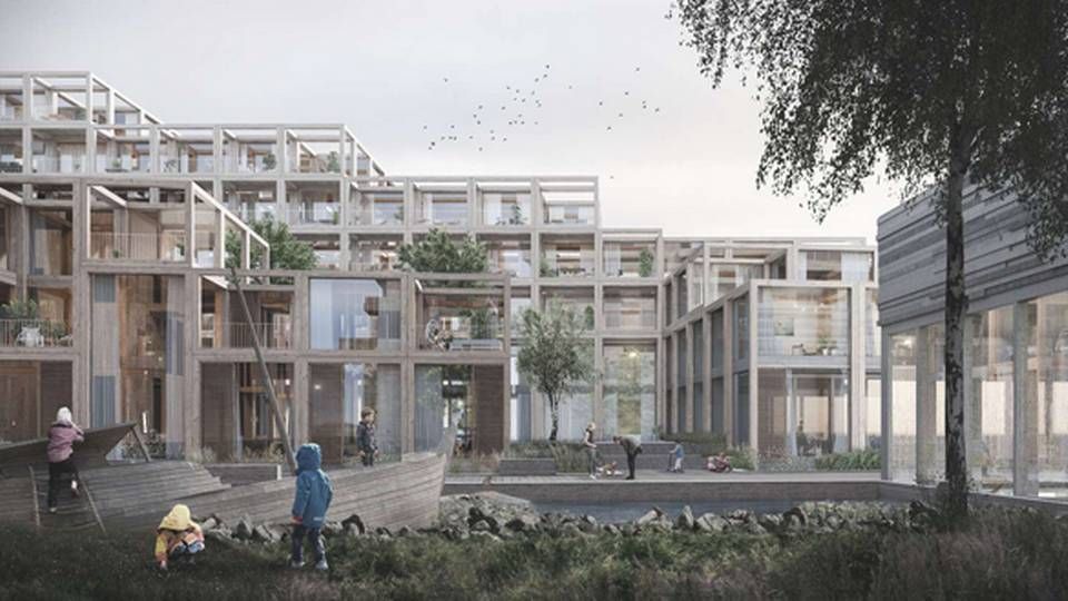 Nrep, Lendager Group og Årstiderne Arkitekter er blevet udvalgt til at bygge for By & Havn i Ørestad. | Foto: PR.