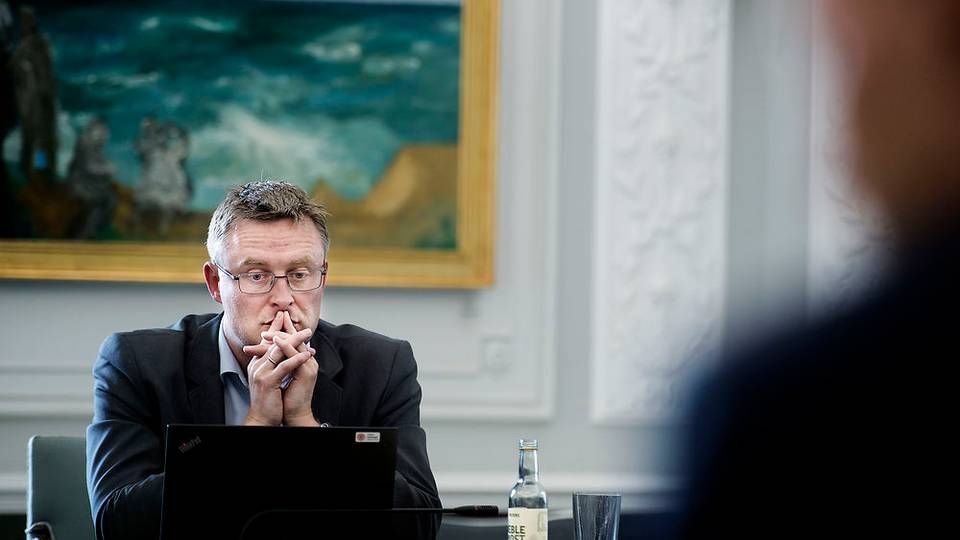 Jacob Jensen, der er Venstres finansordfører. | Foto: Liselotte Sabroe/Ritzau Scanpix
