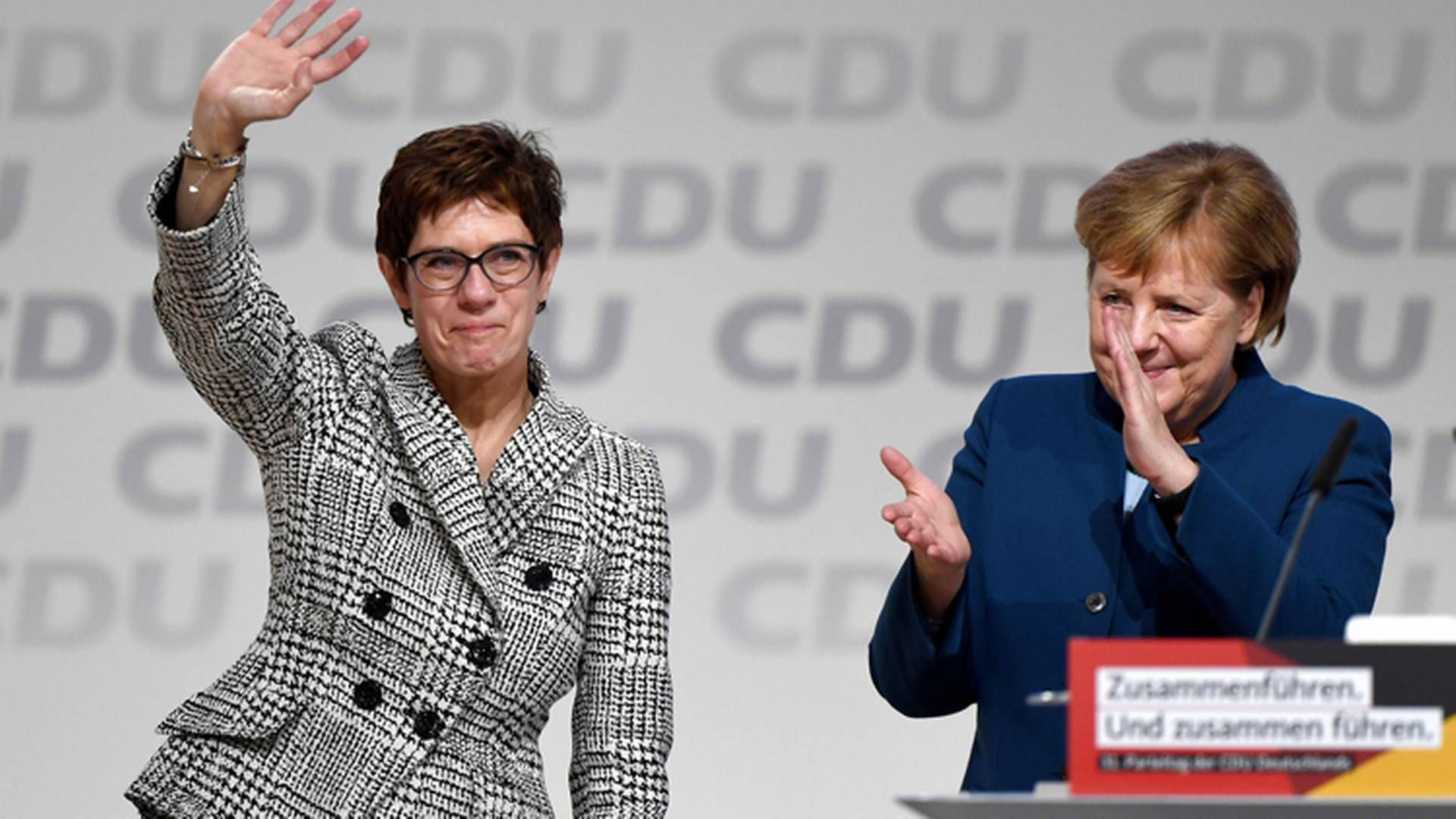 Annegret Kramp-Karrenbauer overtog i slutningen af sidste år som partileder i CDU efter Angela Merkel. | Foto: Ritzau Scanpix/Odd Andersen