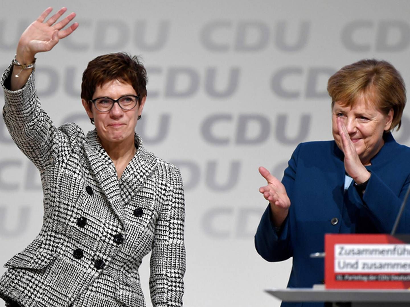 Annegret Kramp-Karrenbauer overtog i slutningen af sidste år som partileder i CDU efter Angela Merkel. | Foto: Ritzau Scanpix/Odd Andersen