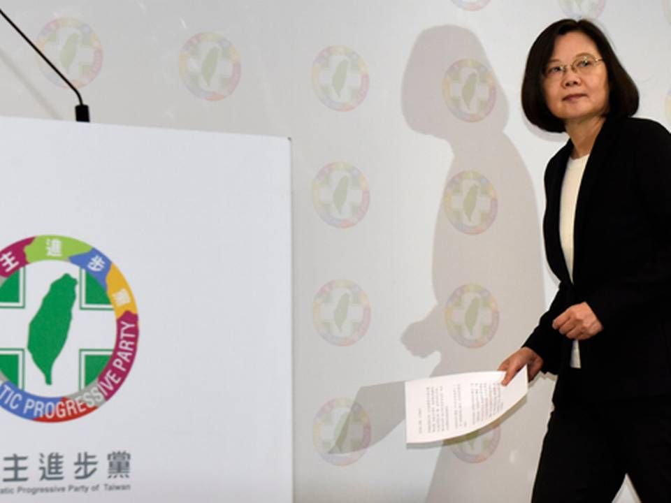 Taiwan's President Tsai Ing-Wen's party lost a local election in late November. The consequences for the country's offshore wind expansion remain uncertain. | Photo: Ritzau Scanpix/AP/Kyodo News