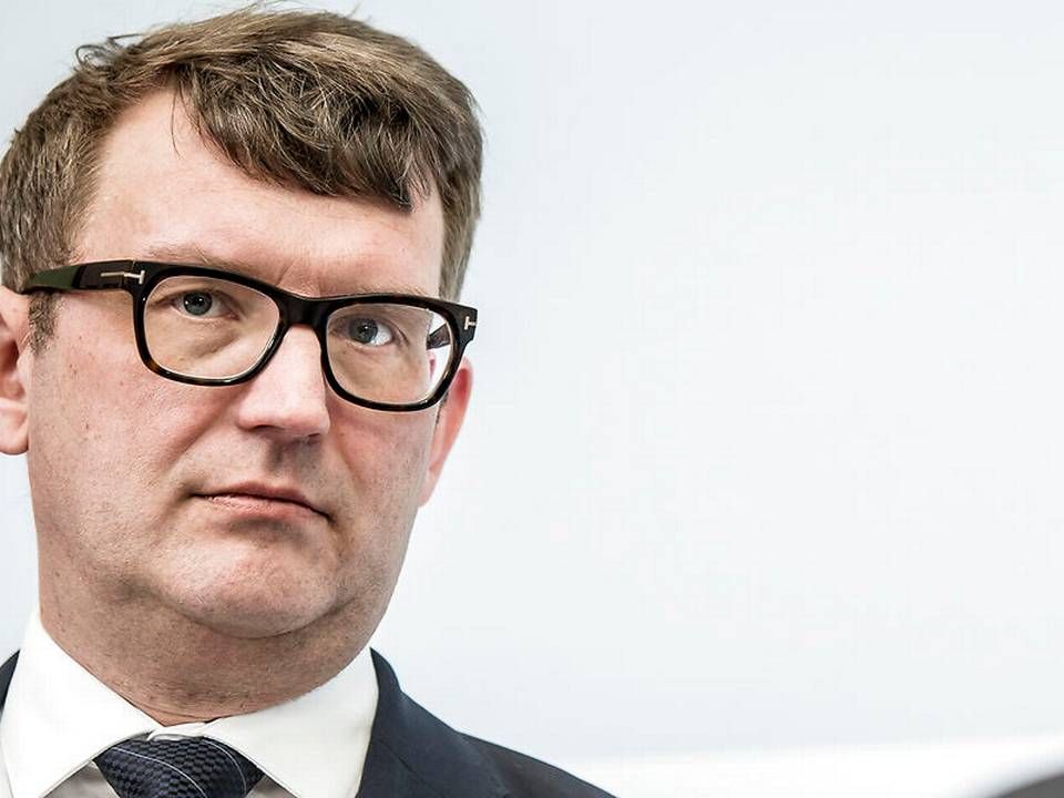 "Hvis kurven om et år bliver ved med at gå den forkerte vej, så er det grund til at ryste på hovedet," siger beskæftigelsesminister Troels Lund Poulsen (V) med henvisning til, at færre benytter sig af tilbud om efteruddannelse | Foto: Mads Claus Rasmussen/Ritzau Scanpix 2018