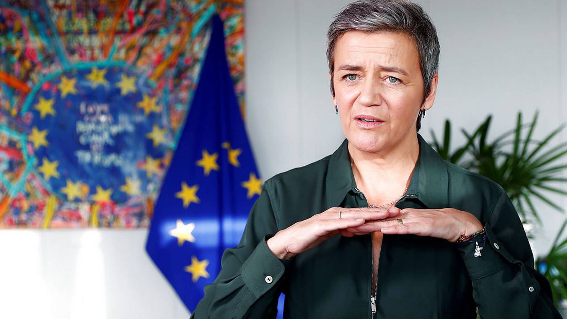 EU's konkurrencekommissær Margrethe Vestager har endnu ikke taget stilling til, om hun vil være kandidat til posten for formand for EU-Kommissionen, siger hun. | Foto: Francois Lenoir/Ritzau Scanpix