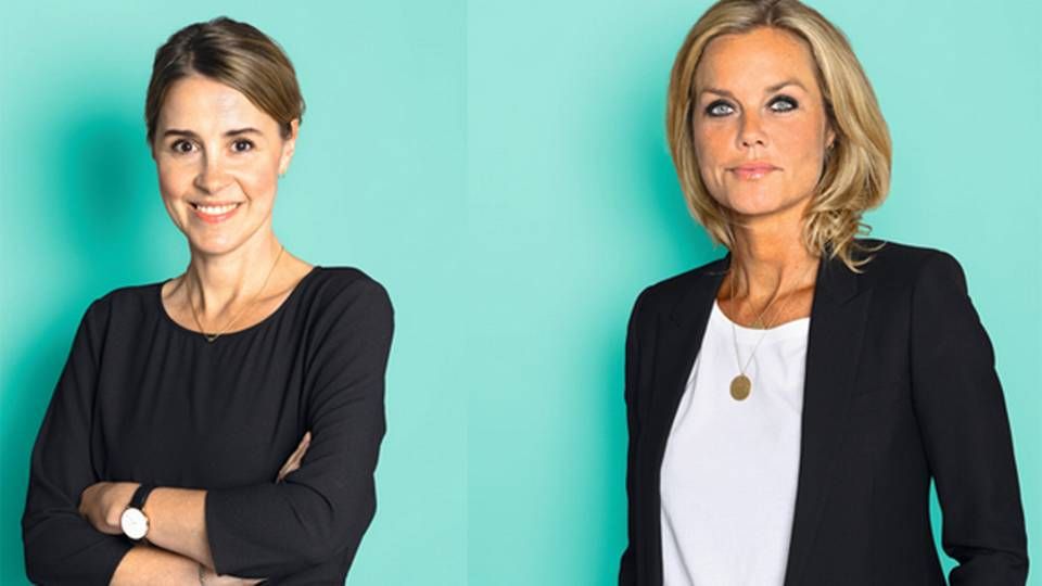 Inge Kirstine Skou (tv.) og Louise Lundsby Wessel kan pr. 1. januar 2019 kalde sig managing associates i Bech-Bruun. | Foto: PR.