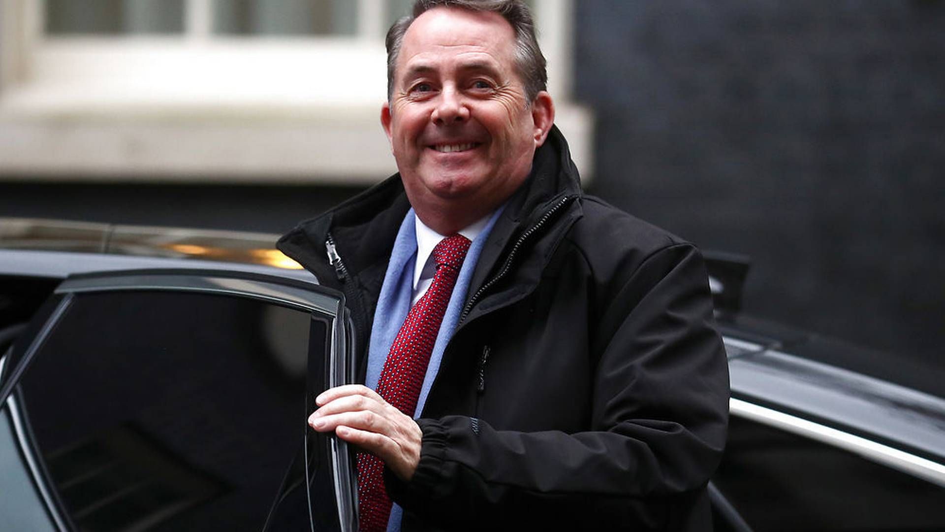 Den britiske handelsminister, Liam Fox. | Foto: Ritzau Scanpix/Reuters/Hannah McKay