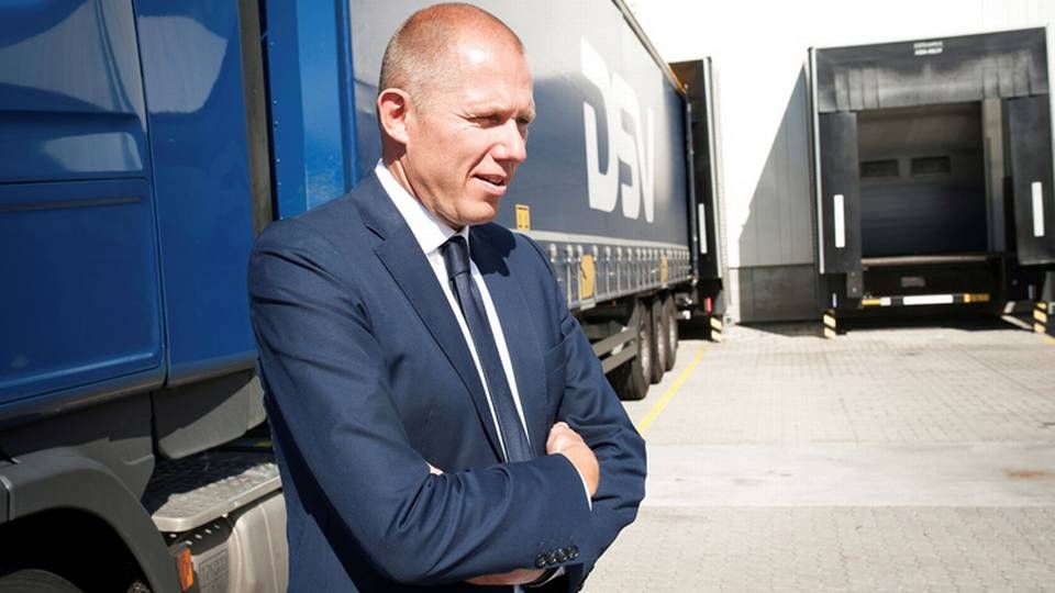 Jens Bjørn Andersen, adm. direktør i DSV. | Foto: Ritzau Scanpix/Jacob Grønholt-Pedersen/Reuters