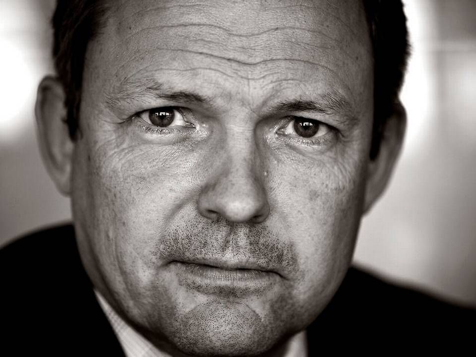 Ulrik Nødgaard, adm. direktør i Finans Danmark. | Foto: Ritzau Scanpix/Joachim Adrian