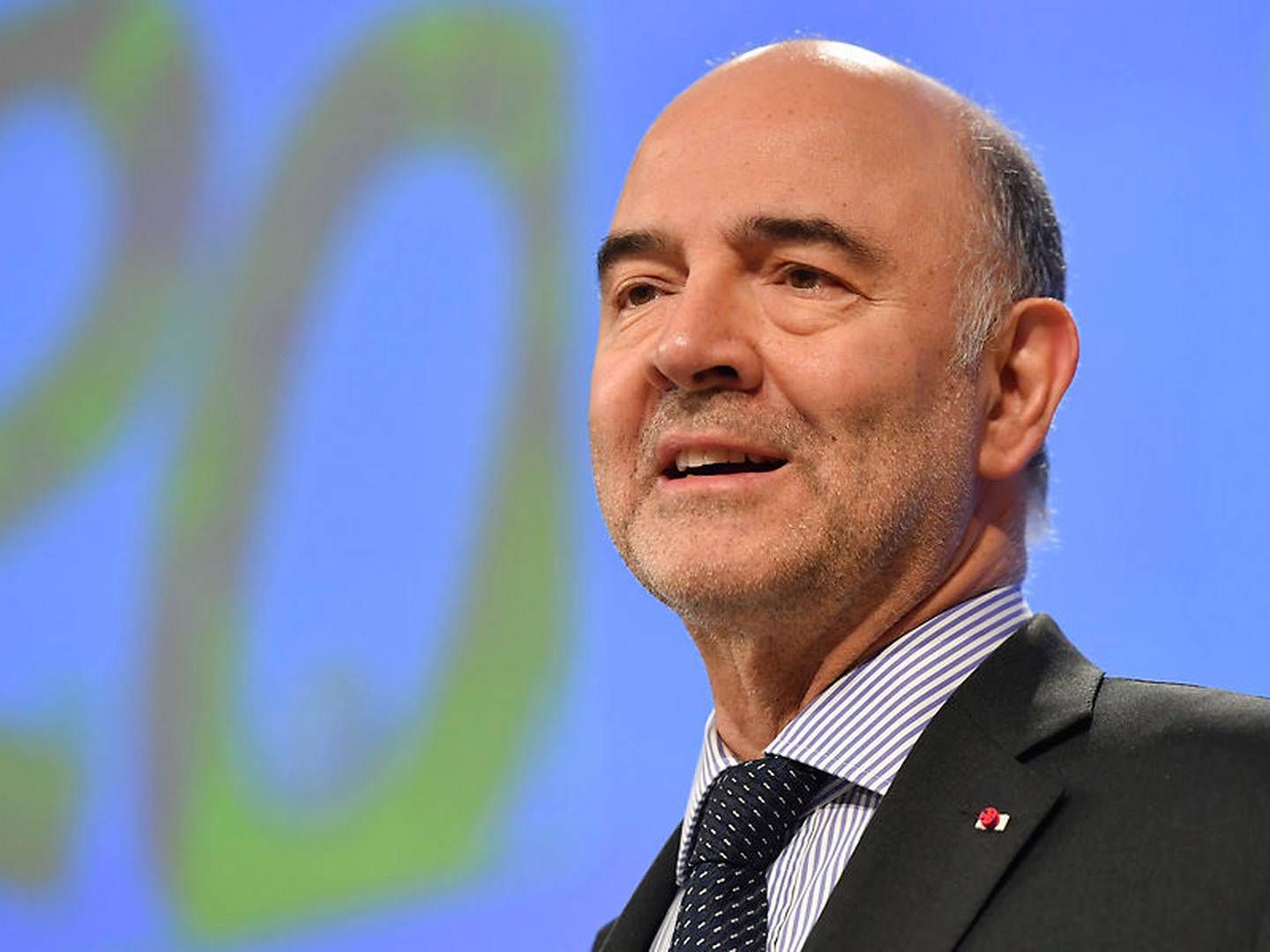 EU's finans- og økonomikommissær Pierre Moscovici. | Foto: Ritzau Scanpix/AP/Geert Vanden Wijngaert