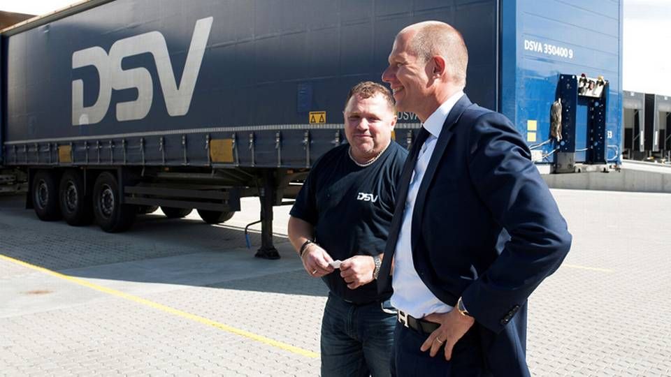 DSV og topchef Jens Bjørn Andersen fremlægger regnskab for fjerde kvartal torsdag morgen. | Foto: Ritzau Scanpix/Jacob Grønholt-Pedersen