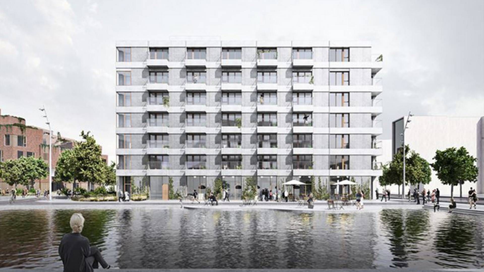 Bach Gruppen er sælger af projektejendommen i området Bryggens Bastion. | Foto: PR.