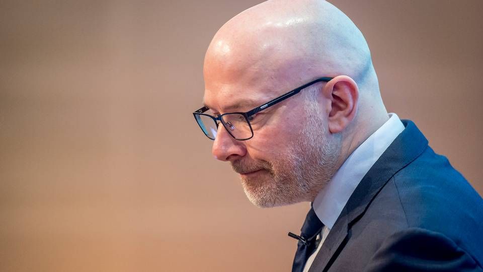 Jesper Nielsen, midlertidig adm. direktør i Danske Bank. | Foto: Mads Claus Rasmussen/Ritzau Scanpix