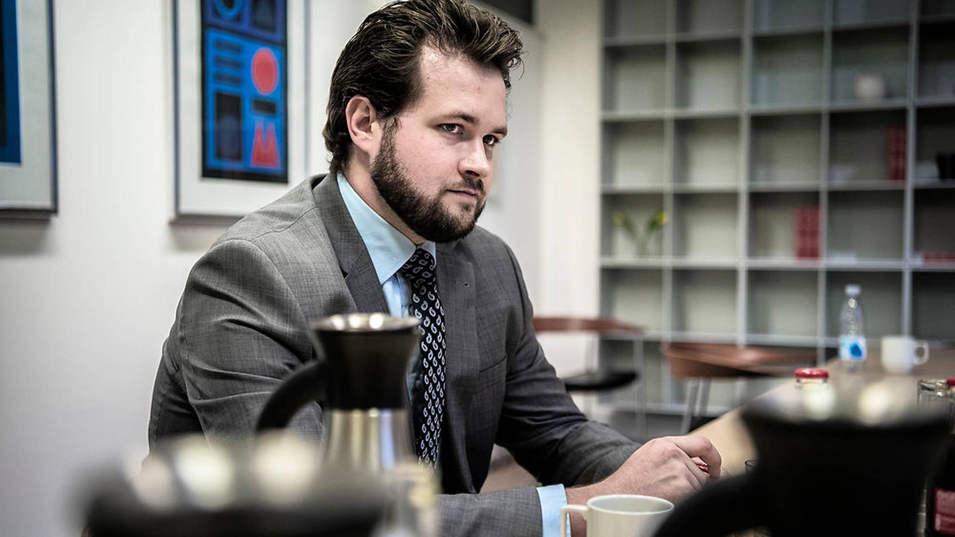 Anders Vistisen bliver ikke spidskandidat for Dansk Folkeparti ved EP-valget i maj. Han stiller dog op alligevel. | Foto: Ritzau Scanpix/Jakob Jørgensen