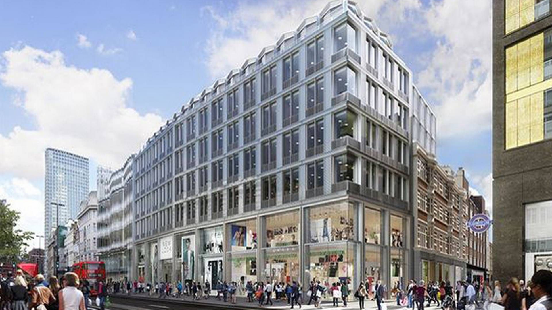 73-89, Oxford Street in London is one of the real estate investments made by Norway's oil fund. | Photo: PR