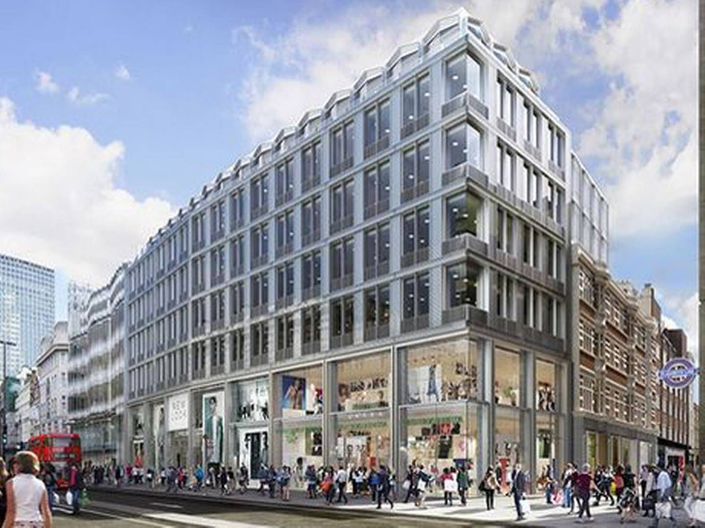 73-89, Oxford Street in London is one of the real estate investments made by Norway's oil fund. | Photo: PR