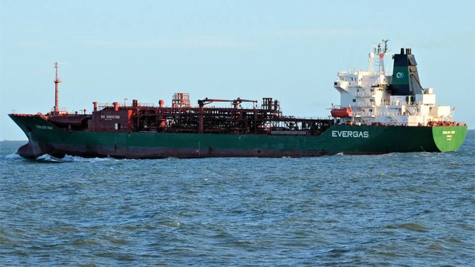 Evergas-skibet Sigloo Hav blev ophugget på Shree Ram-værftet i Alang sidste år. | Foto: Wikimedia Commons/Ossewa